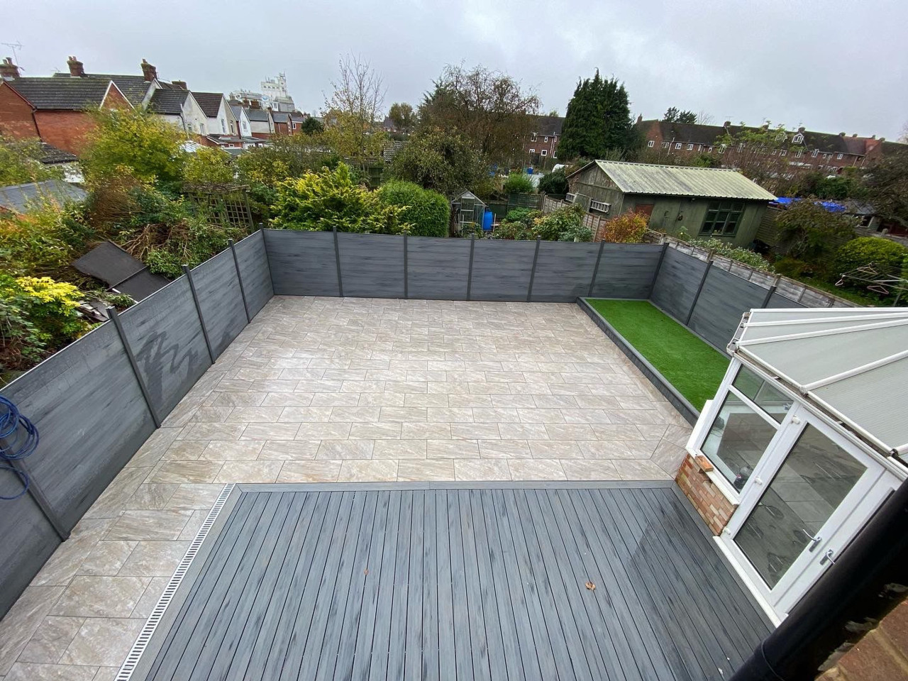 AB Fusion Woodgrain Composite Decking Boards