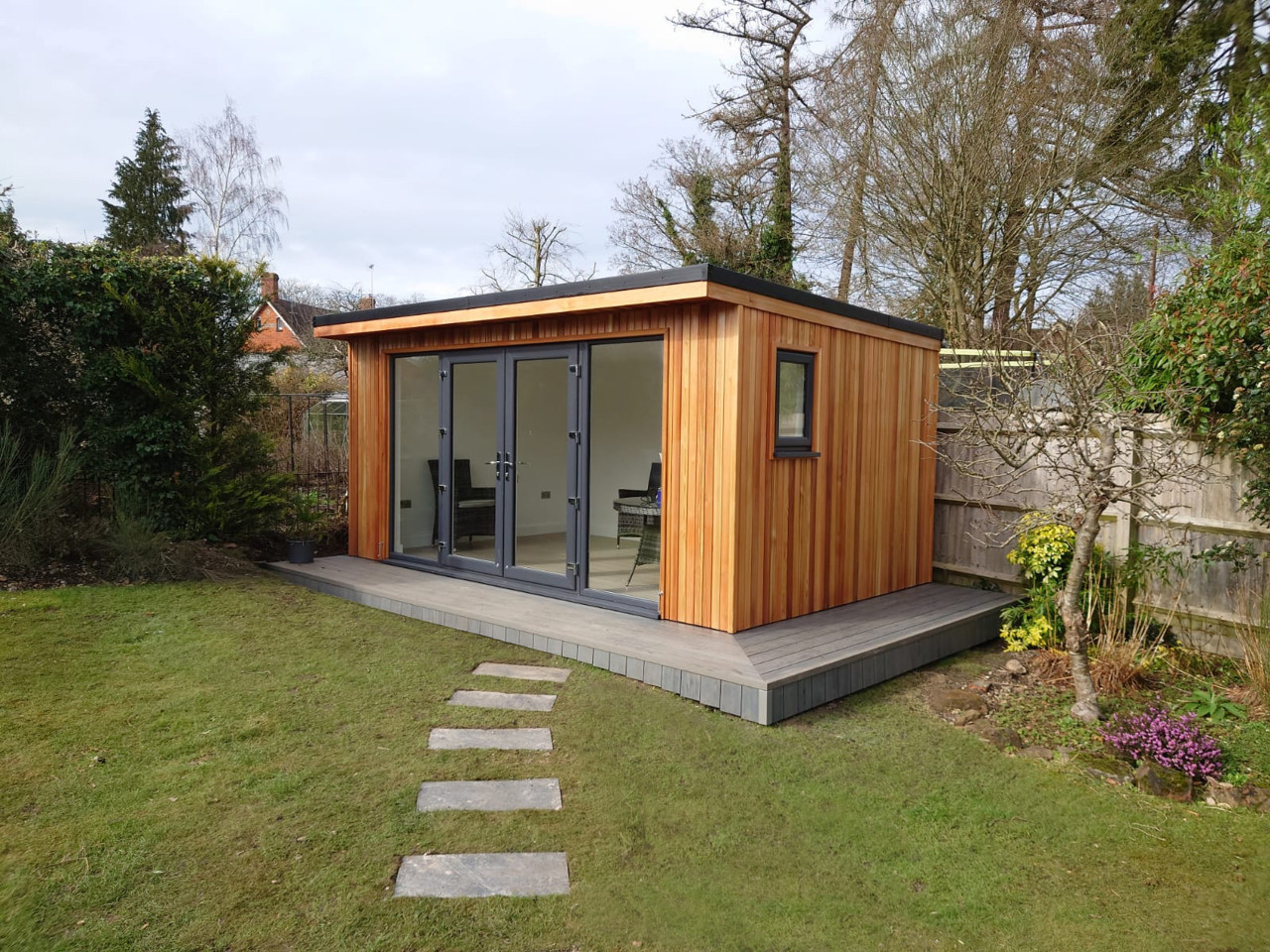 Shed AB Fusion Woodgrain Composite Decking Boards