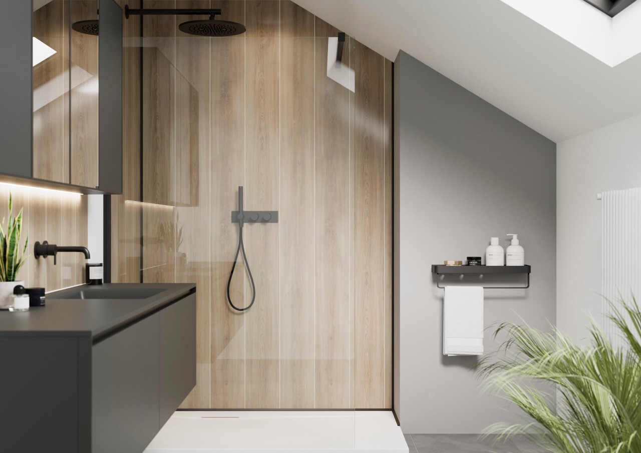 Showerwall - The Tile Collection Katia Natural Plank