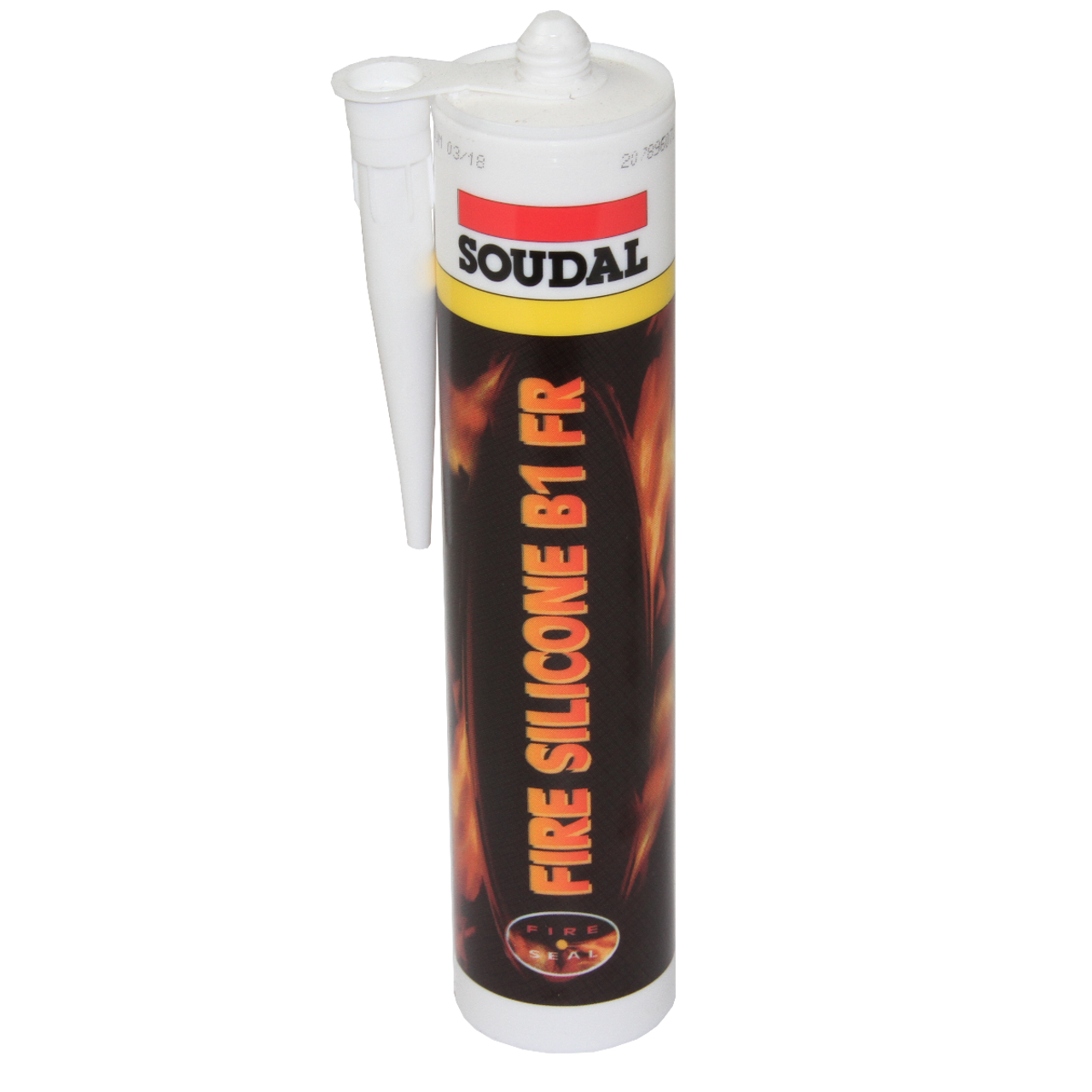 Soudal Fire Silicone B1 FR White