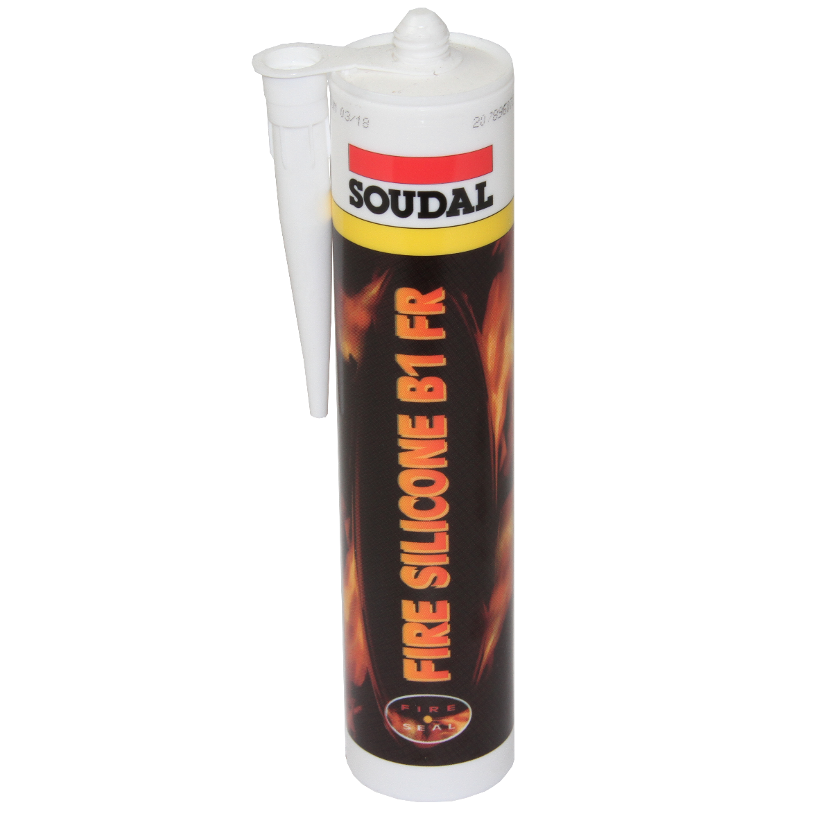 Soudal Fire Silicone B1 FR White