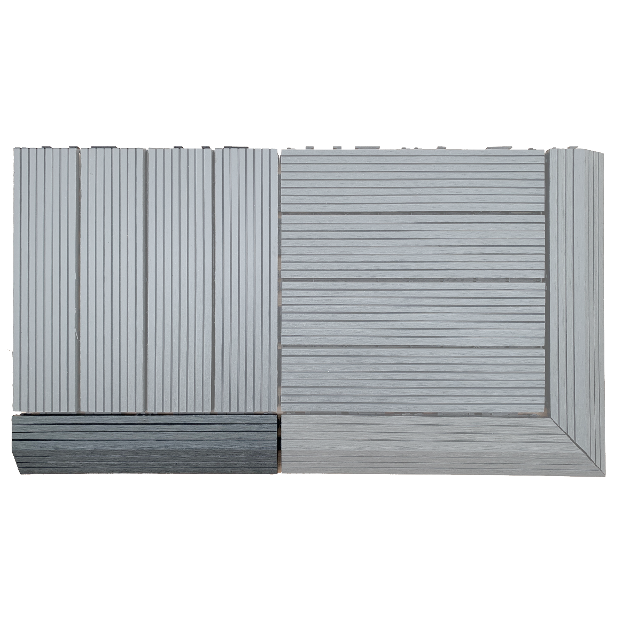 AB Fusion Composite Decking Tile Straight Joiners