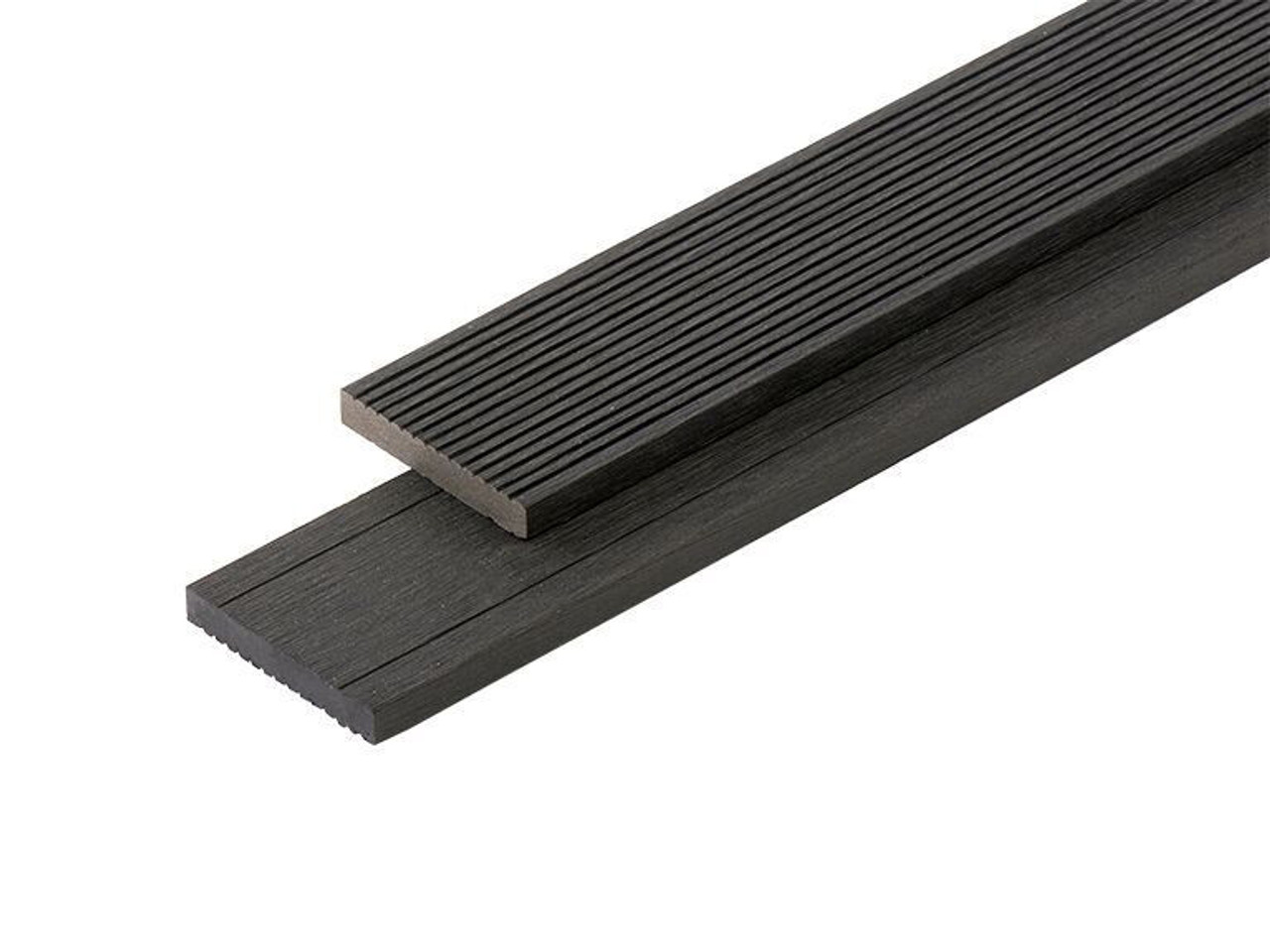 Cladco WPC Trim Skirting trim 55 x 10mm Charcoal 2.2m long