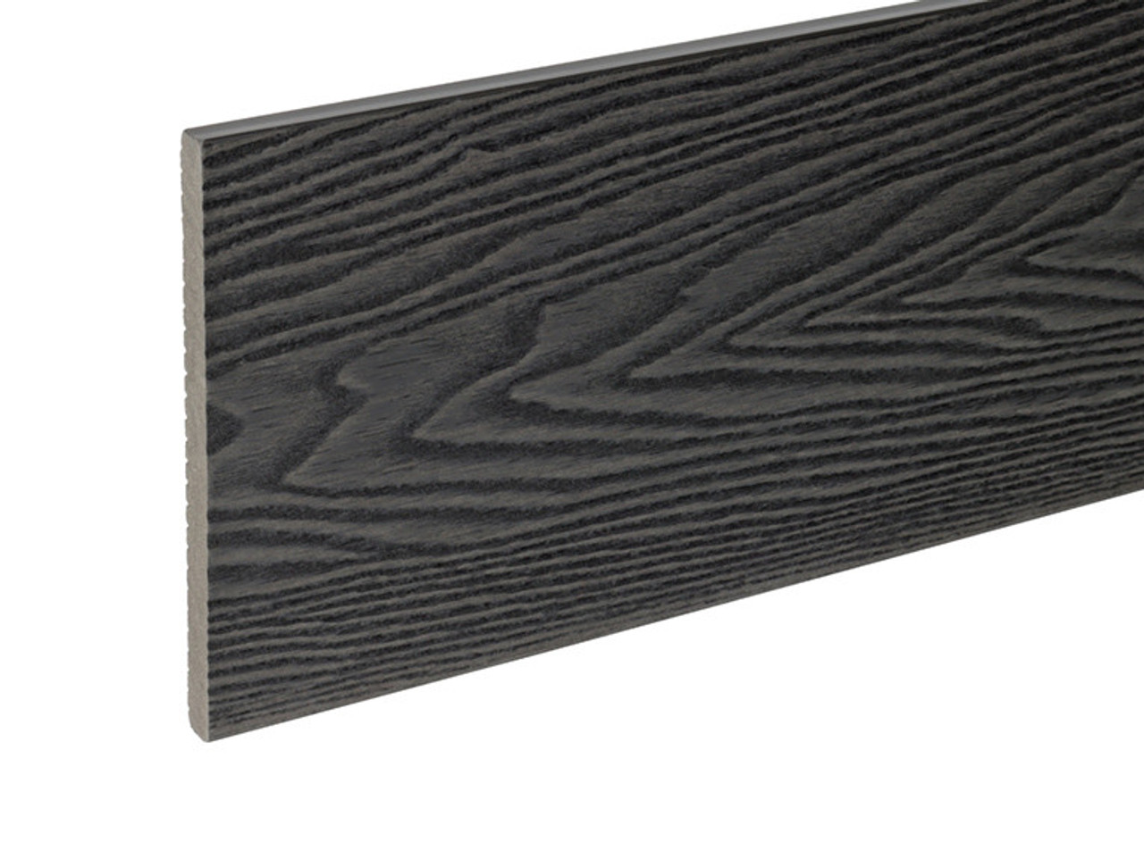 Cladco WPC Woodgrain Fascia Board Charcoal