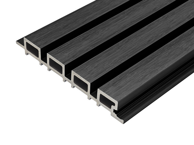Cladco Charcoal Slatted Cladding