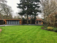 AB Composite Decking in partnership with Crown Pavilions