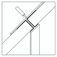 Showerwall Joining Strip (H Trim) – 2450mm