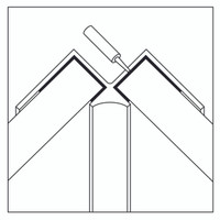 Showerwall Internal Corner Trim – 2450mm