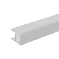 Showerwall Panel External Corner Trim - White Glosss