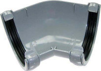 Floplast RA2 Round 135Deg Angle Grey