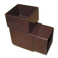 Floplast RBS1 Square 92.5Deg Offset Brown