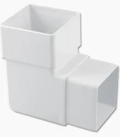 Floplast RBS1 Square 92.5Deg Offset White