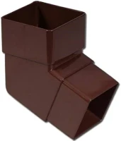 Floplast RBS2 Square 112.5Deg Offset Brown