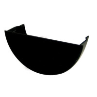 Floplast RE2 Round Internal Stopend Black