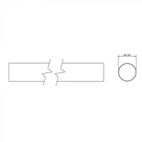 Floplast RP4 Round Pipe