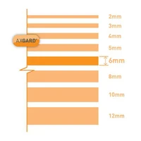 Axgard Patternd 6mm UV Prtc Polycarb 500 x 1000mm