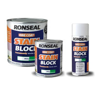 Ronseal One Coat Stain Block White 