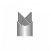 Showerwall Compact 3mm x 2450mm External Corner Trim