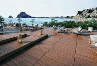 Exadeck Porcelain Decking Caoba