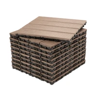 AB Composite Decking Tiles - Walnut