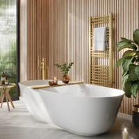 Naturepanel  Bleached Cuneo Oak Nature Panel Shower Board