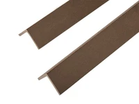 Cladco Coffee Composite Corner Trim