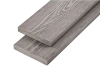 Cladco 3.6m Nordeck Woodgrain Effect Decking Board - Silver Birch