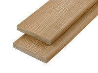 Cladco 3.6m Nordeck Woodgrain Effect Decking Board - Cedar Wood