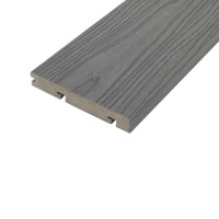 Cladco VersaDeck Bullnose Decking Board - Platinum