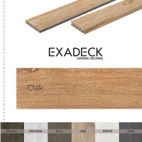 Exadeck Ceramic Decking Board Samples