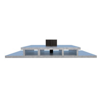 Wallbarn Fire Rated Fixed Height Metalpad