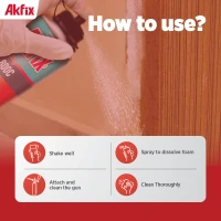 Akfix 800C - Gun & Foam Cleaner 500ml