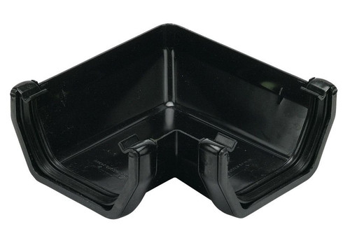 Floplast RAS1 Square 90Deg Angle Black