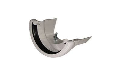 Floplast RD3 Round to Cast Iron Ogee R/H White