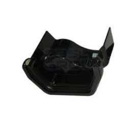 Floplast RDS4 Square to Cast Iron Ogee L/H Black