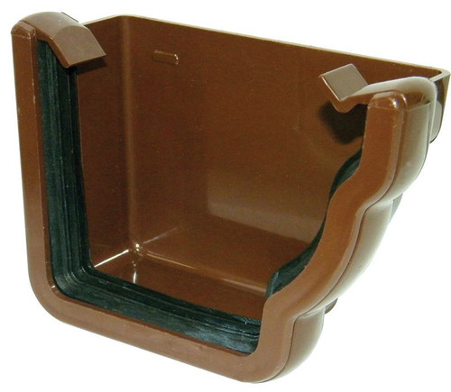 Floplast REN2 Niagara Right External Stopend Brown