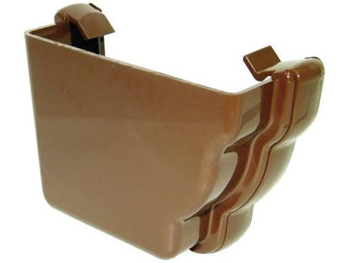 Floplast REN2 Niagara Right External Stopend Brown