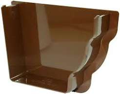 Floplast REN3 Niagara Left Internal Stopend Brown