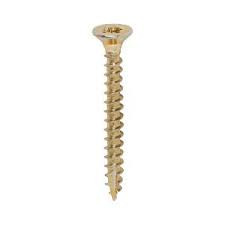 Box 200 Yellow Screws 4 x 25 8 x 1