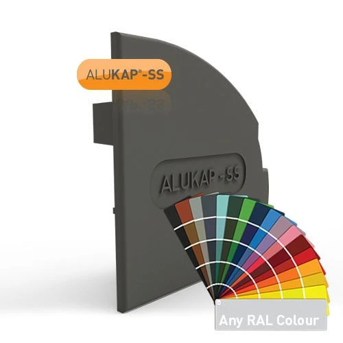 Alukap-SS Wall and Eaves Beam Endcap RH PC