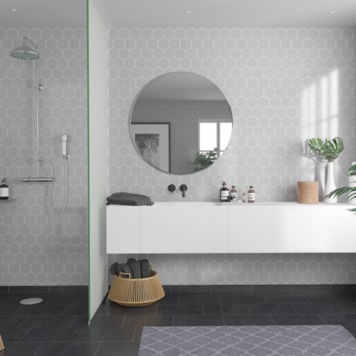 Fibo New Urban Tile Collection - Medium Grey