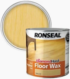Ronseal Diamond Hard Floor Wax Natural 2.5 litre