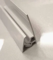 Mermaid 2-Part Shower Base Profile - White 2.4m