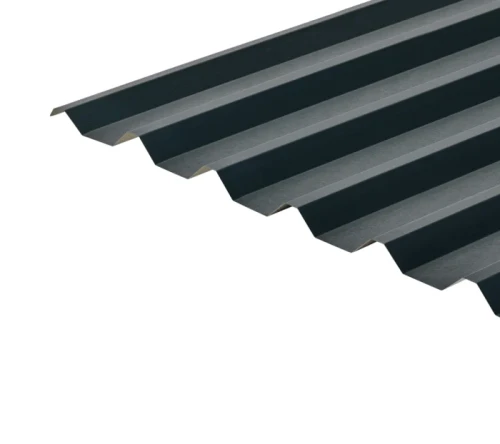 Cladco 34/1000 Box Profile PVC Plastisol Coated 0.7mm Metal Roof Sheet