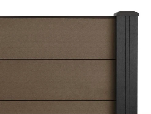 Composite Fencing Coffee 210mm x 3.6m