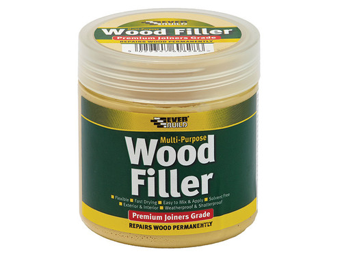 Everbuild Multipurpose Premium Joiners Grade Wood Filler Dark Oak 250ml