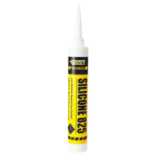 Everbuild Tecnic Silicone 825 LM 380ml White