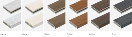 Exadeck Porcelain Decking Board Colours
