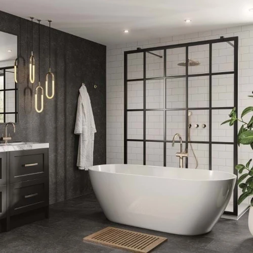 Multipanel Metro Tile Collection White Grey