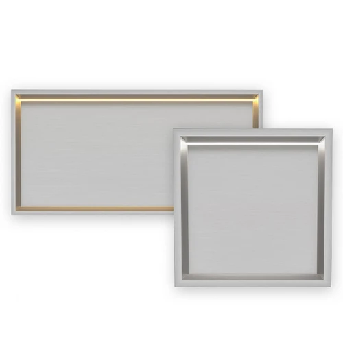 Thermopanel Steel LED Shower Niche | Stainless Steel Recessed Wall Niche